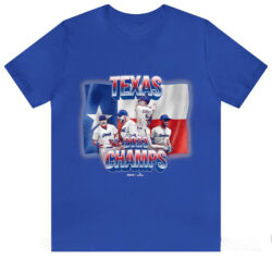 Texas Rangers 2023 World Champions MLB Players T-Shirt 5 Texas Rangers 2023 World Champions Mlb Players, Inc T shirt