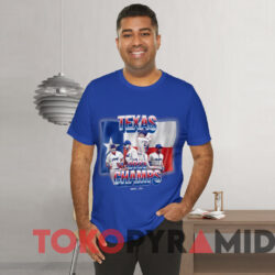 Texas Rangers 2023 World Champions Mlb Players Inc T shirt Royal T shirt