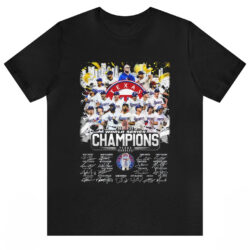 Texas Rangers 2023 World Series Champions Skyline Signatures T-Shirt 5 Texas Rangers 2023 World Series Champions Skyline Signatures T s
