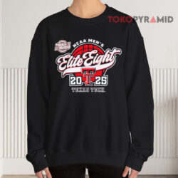 Texas Tech 2025 NCAA Elite 8 Retro Script Shirt 3 Texas Tech 2025 Ncaa Elite 8 Retro Script Sweatshirt