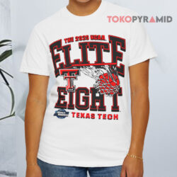 Texas Tech Elite 8 2025 White T shirt
