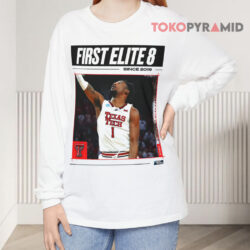 Texas Tech First Elite 8 Since 2019 Long sleeved