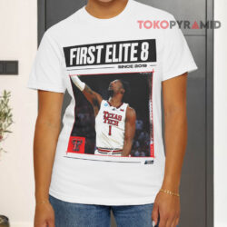 Texas Tech First Elite 8 Since 2019 White T shirt