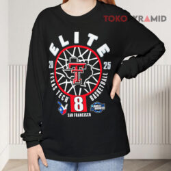 Texas Tech Red Raiders 2025 Elite 8 One Away Ncaa Tournament Long sleeved