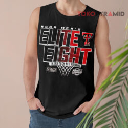 Texas Tech Red Raiders Elite 8 2025 Men’s Basketball Fade Tank Top