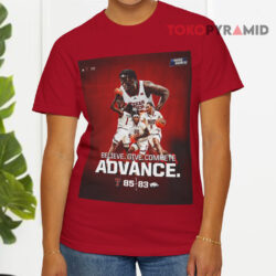 Texas Tech Wins 85 83 Arkansas 2025 Ncaa March Madness Road To Elite 8 Red T shirt