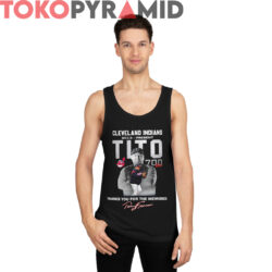 Thank you Tito Cleveland Indians Shirt 2013 Present Signature 4 Thank you Tito Cleveland Indians Shirt 2013 Present Signature