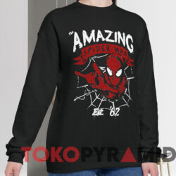 The Amazing Spider-Man Est '62 T-shirt 2 The Amazing Spider man Est '62 T shirt Black Sweatshirt