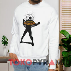 The Amazing Spider-Man T-shirt 3 The Amazing Spider man T shirt White Sweatshirt