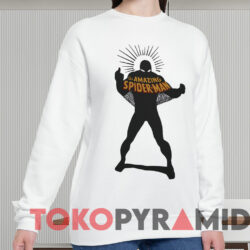 The Amazing Spider-Man T-shirt 2 The Amazing Spider man T shirt White Sweatshirt