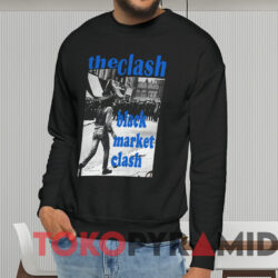 The Clash Black Market Clash T-shirt 3 The Clash Black Market Clash T shirt Black Sweatshirt