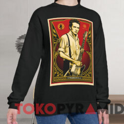 The Clash Joe Strummer T-shirt 2 The Clash Joe Strummer T shirt Black Sweatshirt