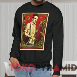 The Clash Joe Strummer T-shirt 3 The Clash Joe Strummer T shirt Black Sweatshirt
