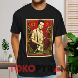 The Clash Joe Strummer T shirt Black T shirt