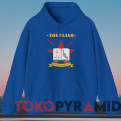 The Clash Know Your Rights T shirt Blue Hoodie