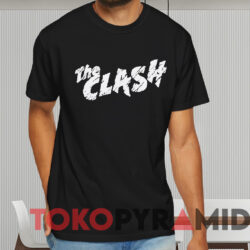 The Clash Logo T shirt Black T shirt