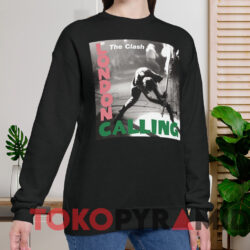 The Clash London Calling T-shirt 2 The Clash London Calling T shirt Black Sweatshirt