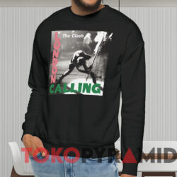 The Clash London Calling T-shirt 3 The Clash London Calling T shirt Black Sweatshirt