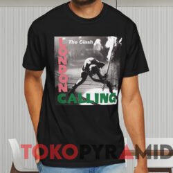 The Clash London Calling T shirt Black T shirt