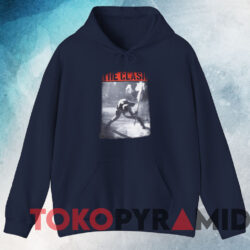 The Clash Smashing Guitar T-shirt 4 The Clash Smashing Guitar T shirt Navy Hoodie