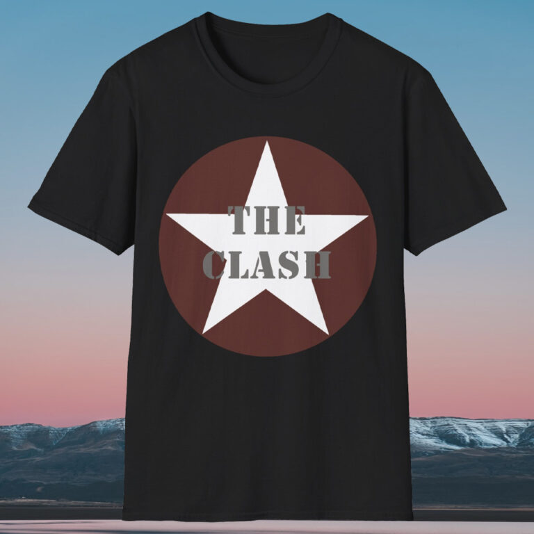 The-Clash-Star-Band-Logo-T-