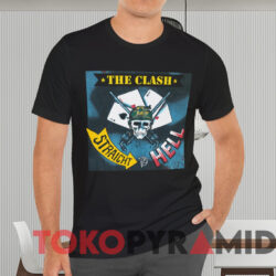 The Clash Straight To Hell T shirt Black T shirt