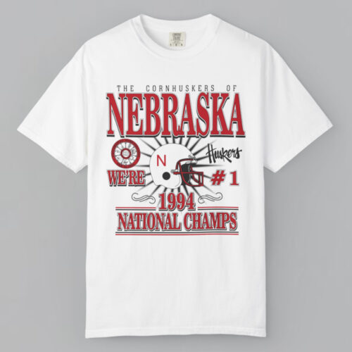 The Cornhuskers Of Nebraska 1994 National Champs T shirt The Cornhuskers Of Nebraska 1994 National Champs T shirt
