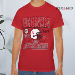 The Cornhuskers Of Nebraska 1994 National Champs White T shirt
