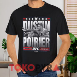 The Diamond Dustin Poirier Ko Shirt Black T shirt