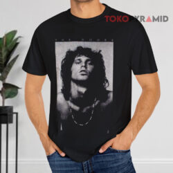 The Doors Jim Morrison B&w Black T shirt