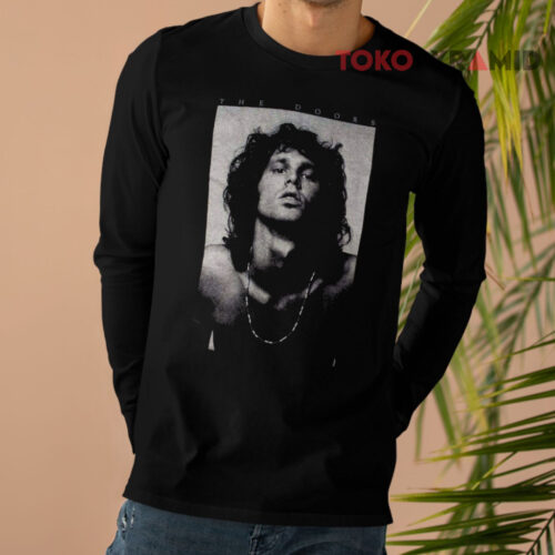 The Doors Jim Morrison B&w Long sleeved The Doors Jim Morrison B&w Long sleeved