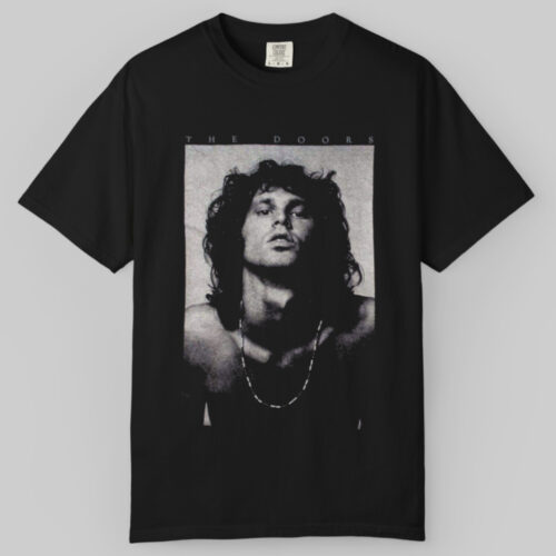 The Doors Jim Morrison B&w T shirt The Doors Jim Morrison B&w T shirt