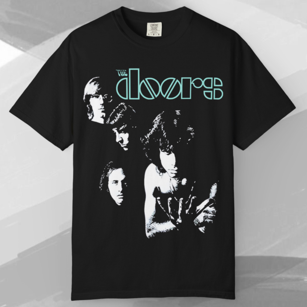 The Doors Light Photo T shirt The Doors Light Photo T shirt