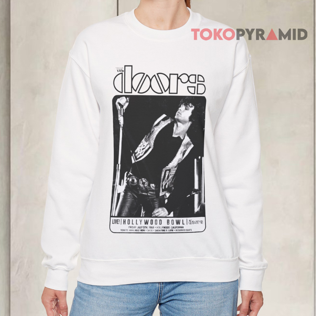 The Doors Live Hollywood Bowl Jim Morrison Sweatshirt The Doors Live Hollywood Bowl Jim Morrison Sweatshirt