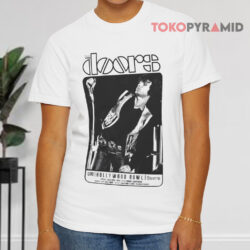 The Doors Live Hollywood Bowl Jim Morrison White T shirt