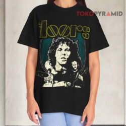 The Doors Live In Concert Black T shirt