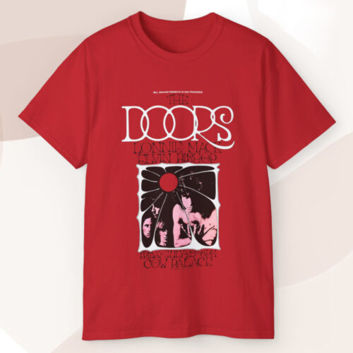 The Doors Lonnie Mack Elvin Bishop Cow Palace T shirt The Doors Lonnie Mack Elvin Bishop Cow Palace T shirt