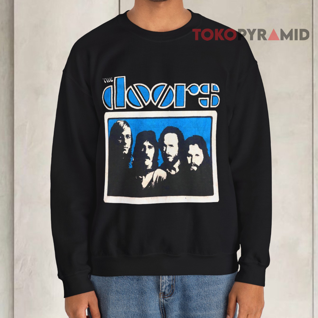 The Doors Tour Vintage Band Sweatshirt The Doors Tour Vintage Band Sweatshirt