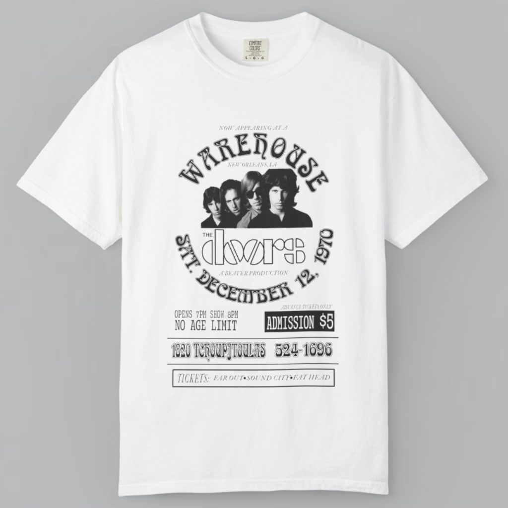 The Doors Warehouse Nola T shirt The Doors Warehouse Nola T shirt