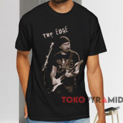 The Edge U2 T shirt Black T shirt
