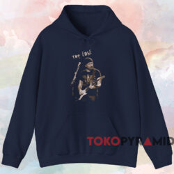 The Edge U2 T-shirt 2 The Edge U2 T shirt Navy Hoodie