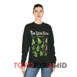 The Eras Tour Merry Swiftmas Sweatshirt 4 The Eras Tour Merry Swiftmas Black Long sleeved