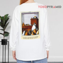 The Far Side A Cat Killer Shirt (Back Print) 3 The Far Side A Cat Killer Long sleeved