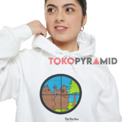 The Far Side Cartoon Bear Hunting Shirt 4 The Far Side Cartoon Bear Hunting White Hoodie