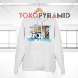 The Far Side Cat Fud White Hoodie