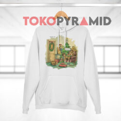 The Far Side Christmas Dogs White Hoodie