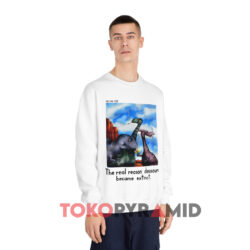 The Far Side Dinosaurs Became Extinct White Sweatshirt