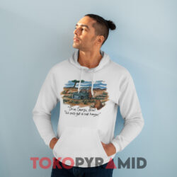 The Far Side Drive This One's Got A Coat Hanger White Hoodie