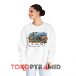 The Far Side Drive This One's Got A Coat Hanger White Sweatshirt