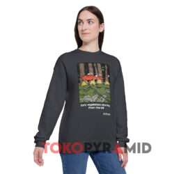 The Far Side Early Vegetarians Dark Grey Sweatshirt
